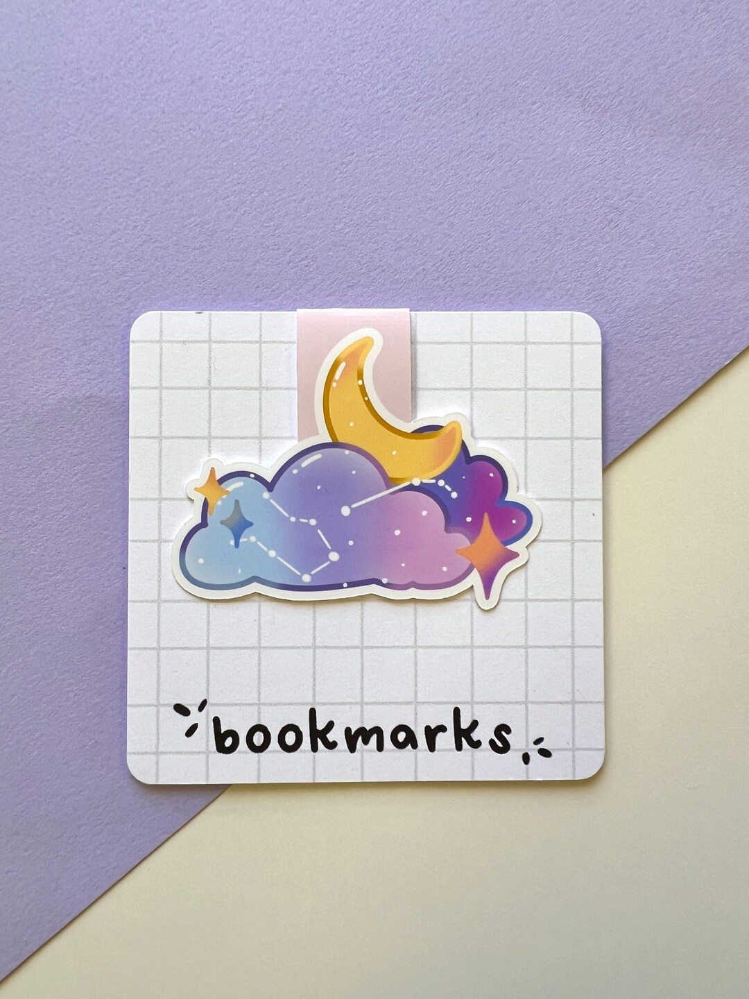 Dreamy Bookmark Cute Bookmark Page Saver Etsy
