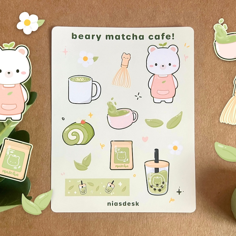 Matcha Cafes - Etsy