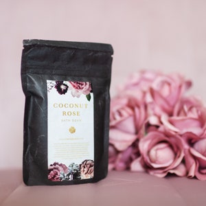 Coconut Rose Organic Bath Soak
