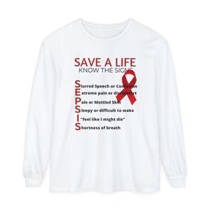 Save A Life - ADULT Unisex Long Sleeve T-Shirt