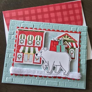 Polar Bear Christmas card