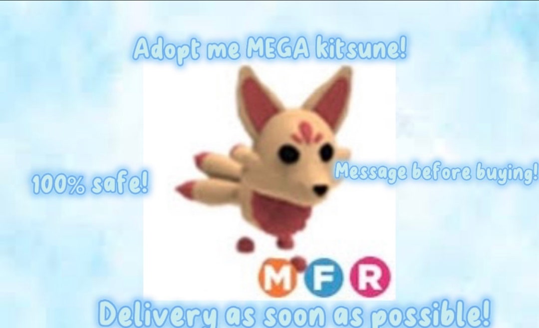 Roblox Adopt Me Mega Kitsune Etsy