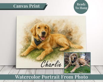 Personalized Gifts For Dog Lovers Gifts Pet Portraits Dog Memorial Gifts Dog Portrait Custom Painting Custom Pet Portrait Sympathy Gift
