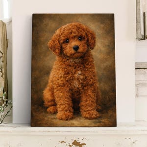 Custom Pet Memorial Gift Oil Painting From Photo Pet Loss Gifts Dog Memorial Gift Dog Portrait From Photo Dog Remembrance Gift Cat Portrait zdjęcie 12