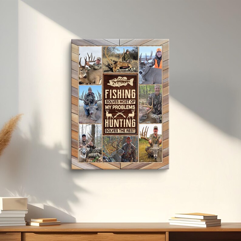 deer hunting gifts deer hunting home decor deer photo collage canvas deer photo decor deer photo frame deer picture collage duck hunting decor duck hunting personalized art duck hunting pictures duck photo gift family gifts for dad fishing birthday gift for him