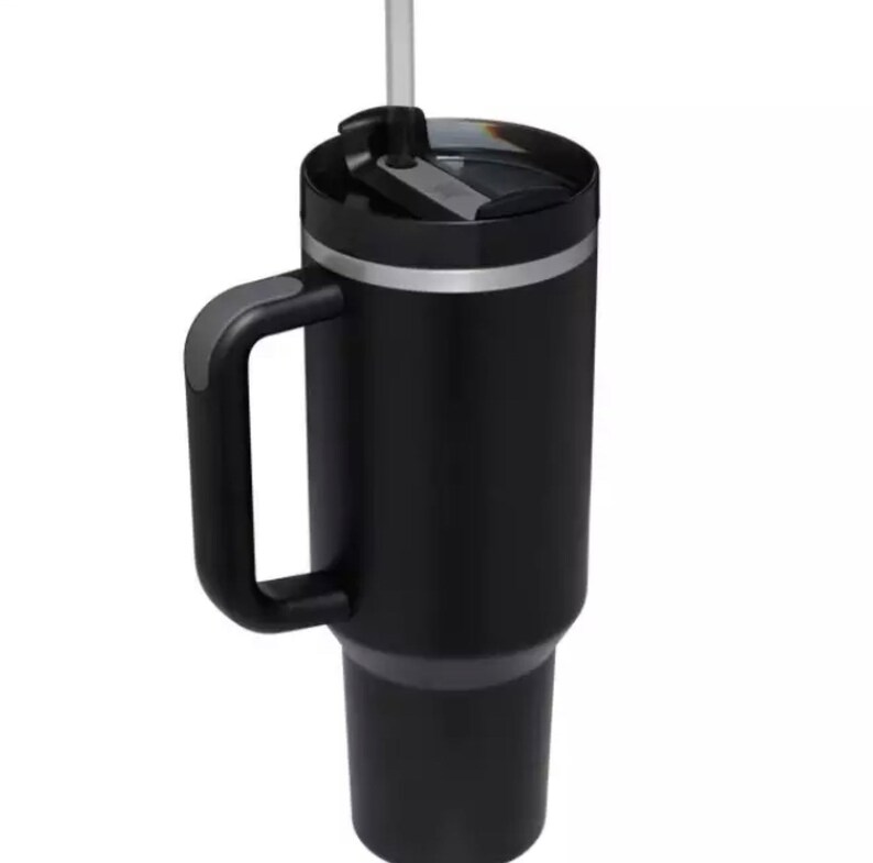 Stanley Cup Dupe 40oz Tumbler Cup With Handle and Straw Etsy