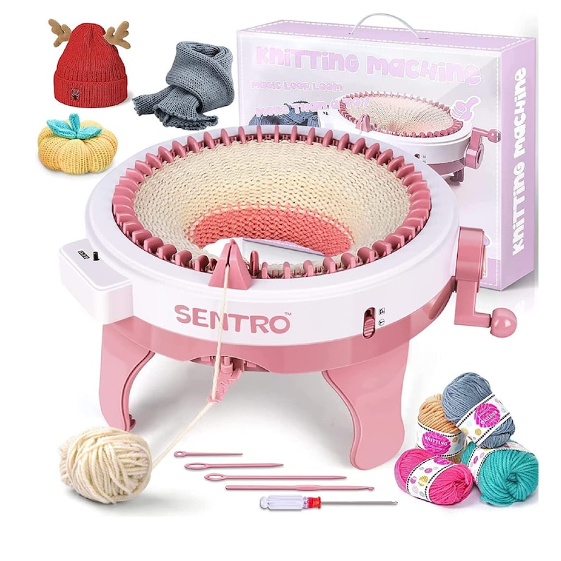 Knitting Machines Sentro 48 Needle Knitting Machine Smart Etsy