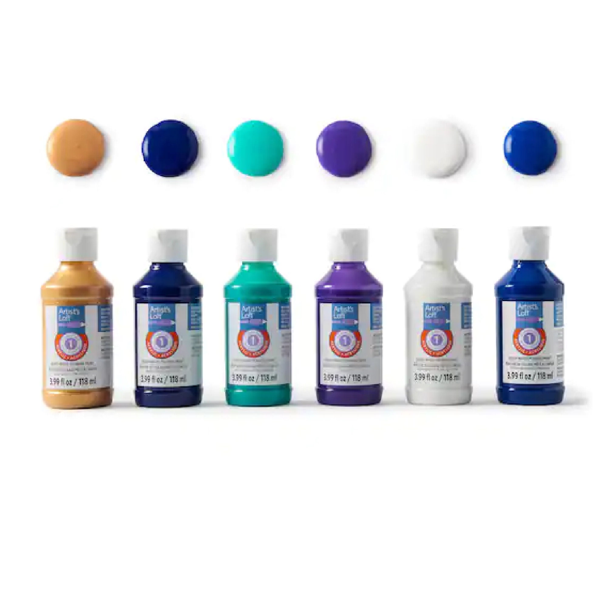 Premixed Acrylic Poured Paint Set of 6 Etsy