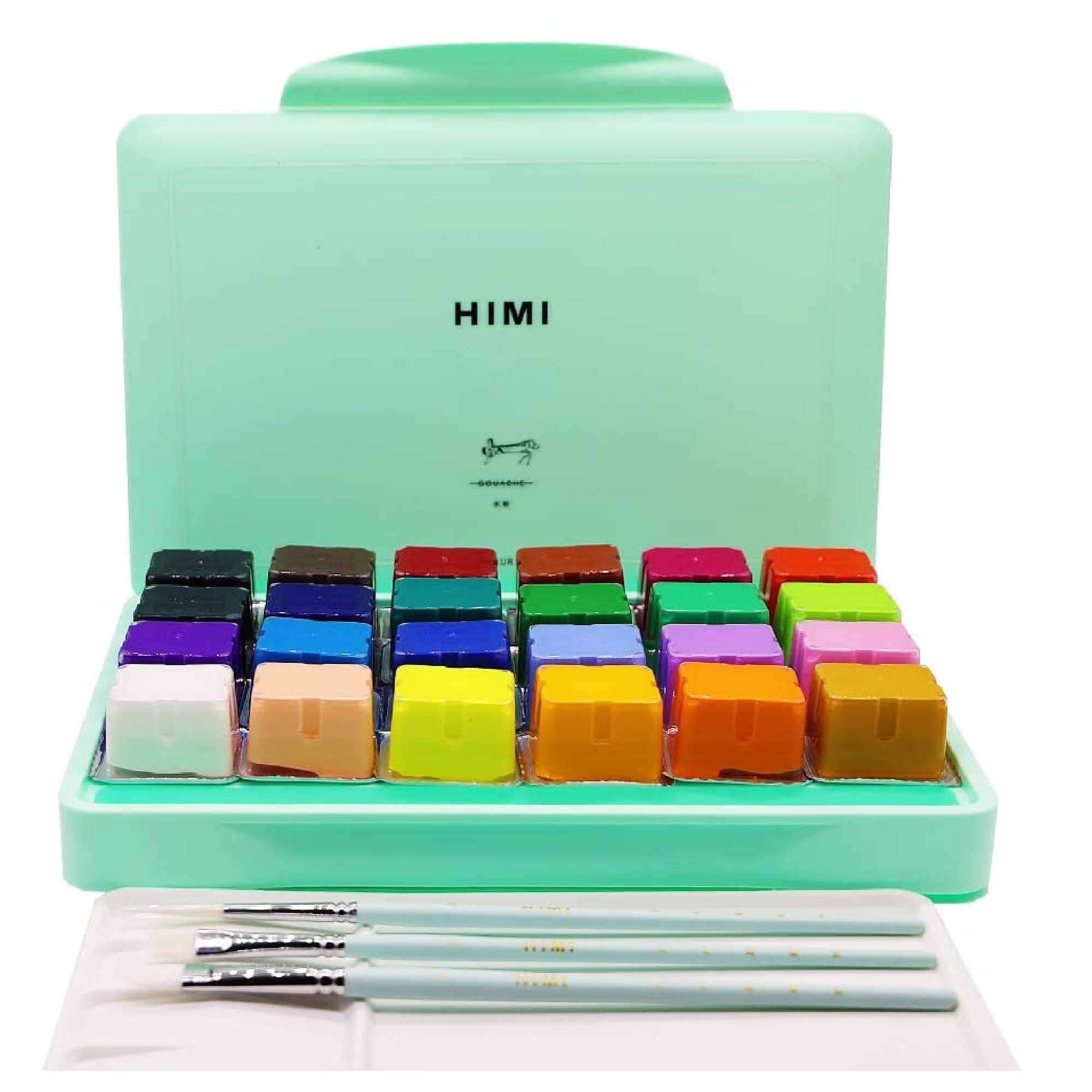 Гуашь 24 цвета. Himi miya гуашь. Краска гуашь "himi". Himi gouache paint set. Краски himi.
