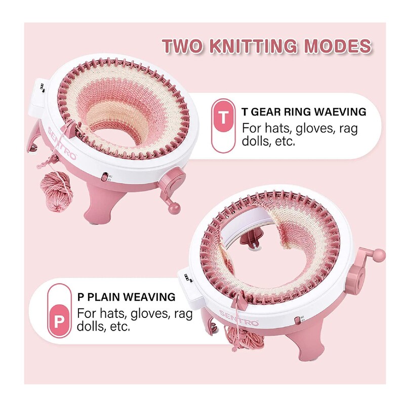 Knitting Machines Sentro 48 Needle Knitting Machine Smart Etsy