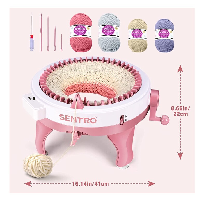 Knitting Machines Sentro 48 Needle Knitting Machine Smart Etsy
