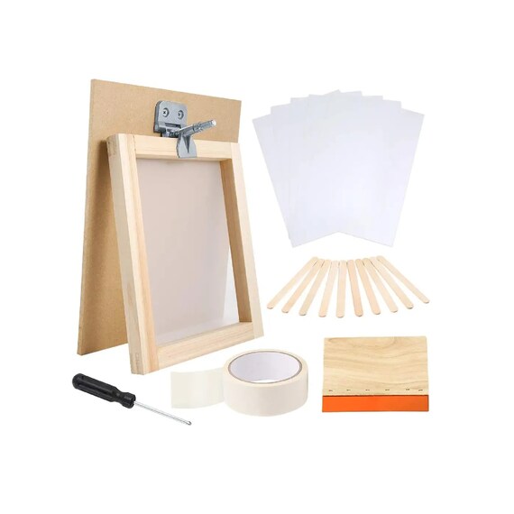 Basic 27piece Screen Printing Kit Etsy