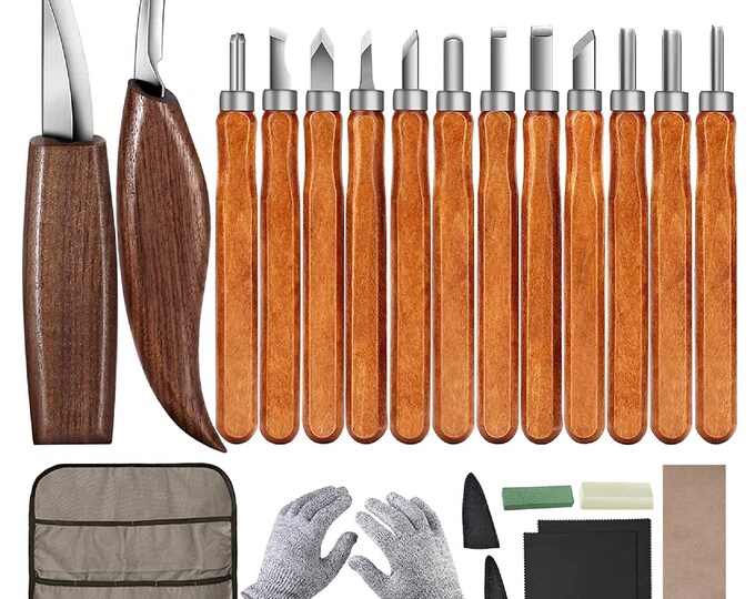 Wood Carving Tool Set Wood Carving Hand Tools for Beginners Etsy