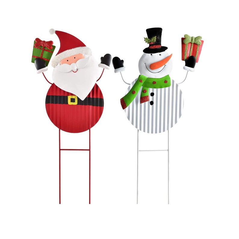 Lvydec 2pcs Christmas Yard Signs Decorations 25 X Etsy