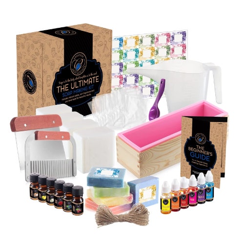 Soap Making Kit Soap Kit Craft Kit Diy Make Your Own Soap Etsy