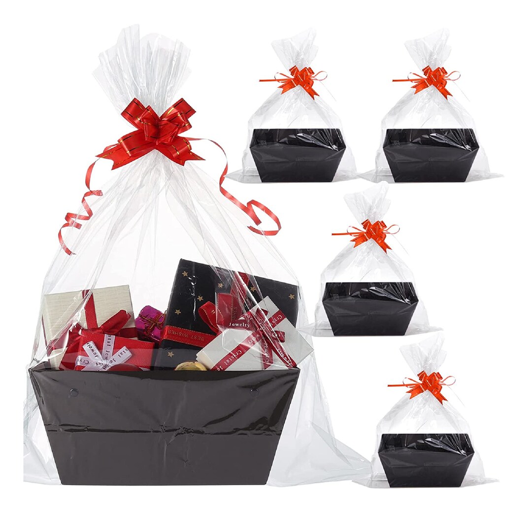 Aoibrloy Black Gift Basket Empty 5 Pack Empty Gift Baskets Etsy