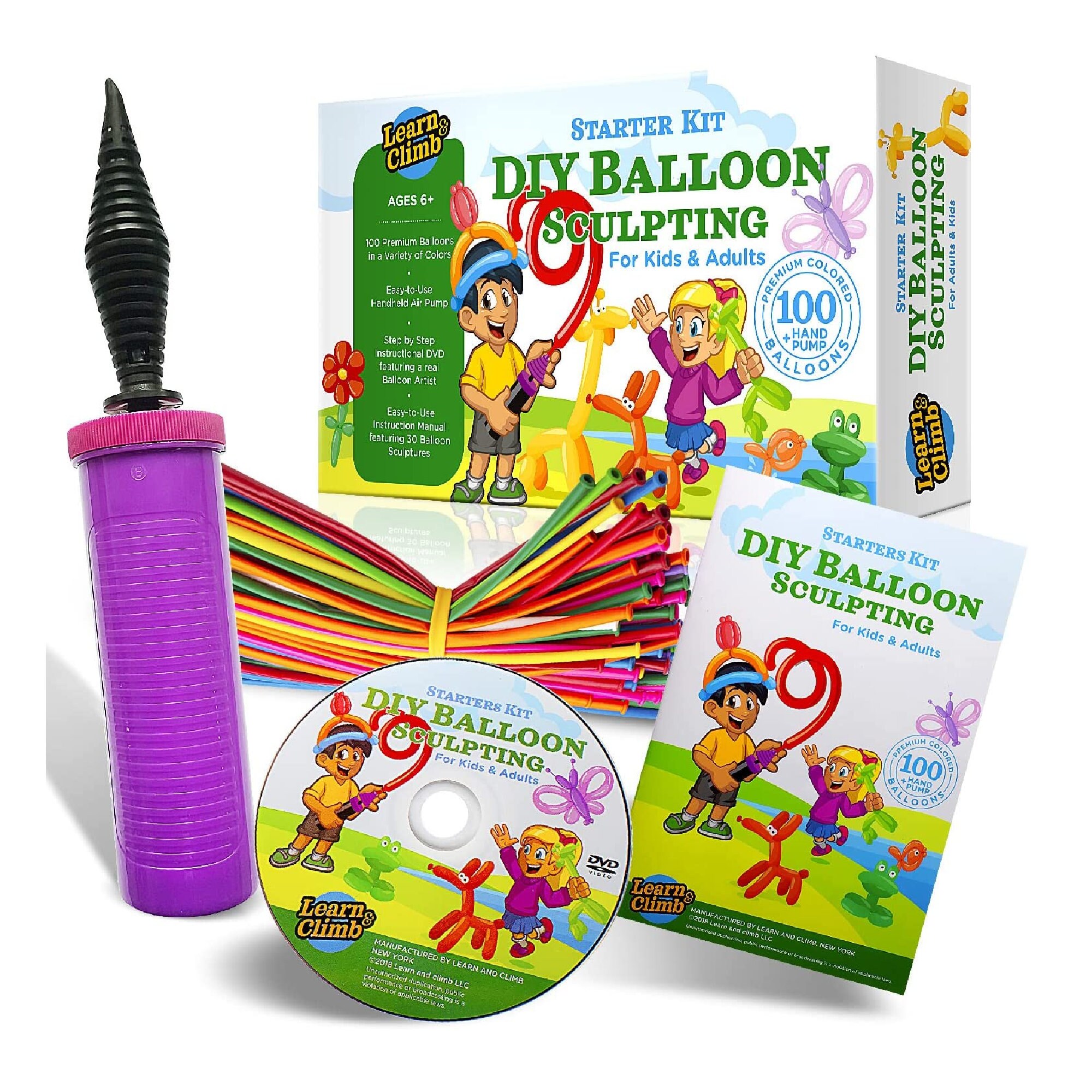 DIY Balloon Animals Kit for Beginners Twist & Shape Balloon - Etsy Australia DIY Balloon Animals Kit for Beginners Twist & Shape Balloon - Etsy Australia