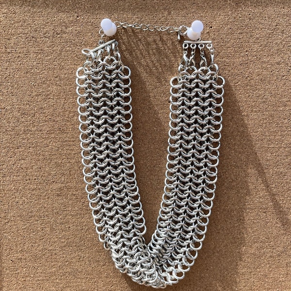 Handmade European 4-in-1 Chainmail Choker