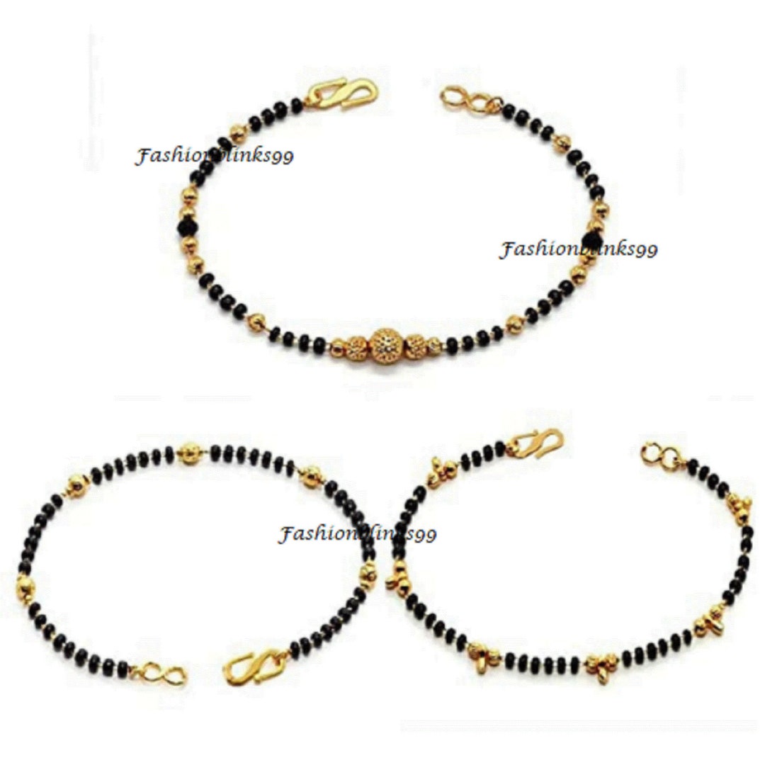 Mangalsutra Bracelet Indian Gold Bracelet Indian Jewelry Etsy