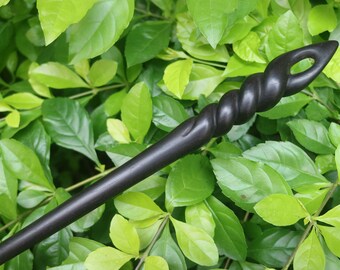 Hand Crafted One Of A Kind Wooden Wands, Custom Wands, Wizard Wand, Handmade Magic Wands, Wizard Tools, Witchcraft Ebony Wand