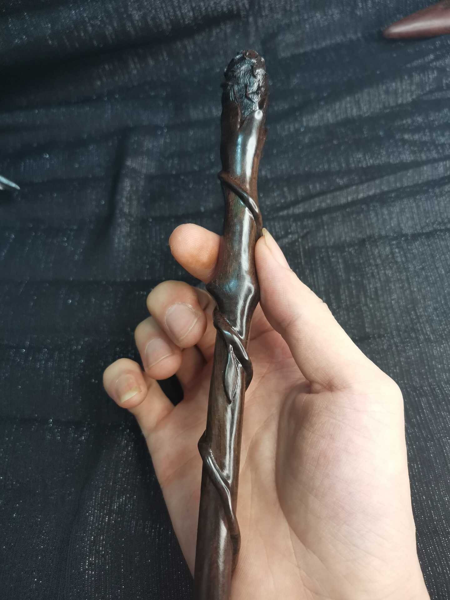 Hand Crafted Rose Wooden Wands Custom Wands Wizard Wand Etsy