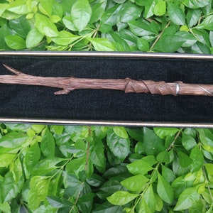 Hand Carved Wiccan Wands, Custom Magic Wand, Branches Wand, Altar Wand, Larp Weapon, Sycamore Wand image 2