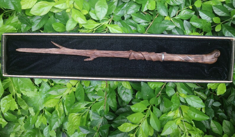 Hand Carved Wiccan Wands, Custom Magic Wand, Branches Wand, Altar Wand, Larp Weapon, Sycamore Wand image 2