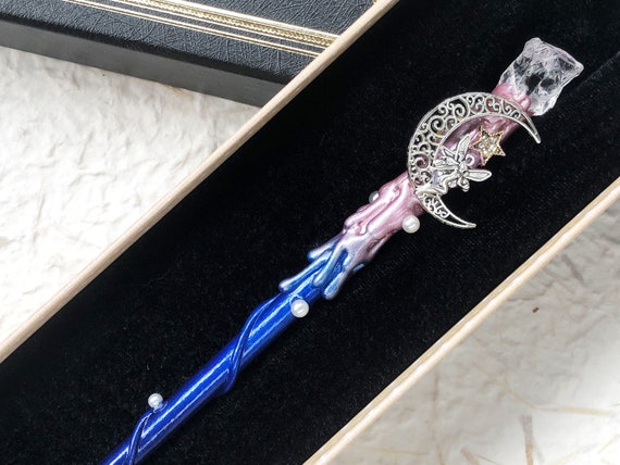 Crystal Magic Wand Cosplay Party Witch Alter Witchcraft Supply Wicca  Accessories