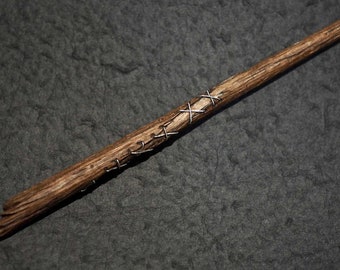 Hand Crafted Magic Wand, Sewing Inspiration Wood Wands, Real Wood Magic Wand, Original Wand, Wizard Tools Gift for Witchy
