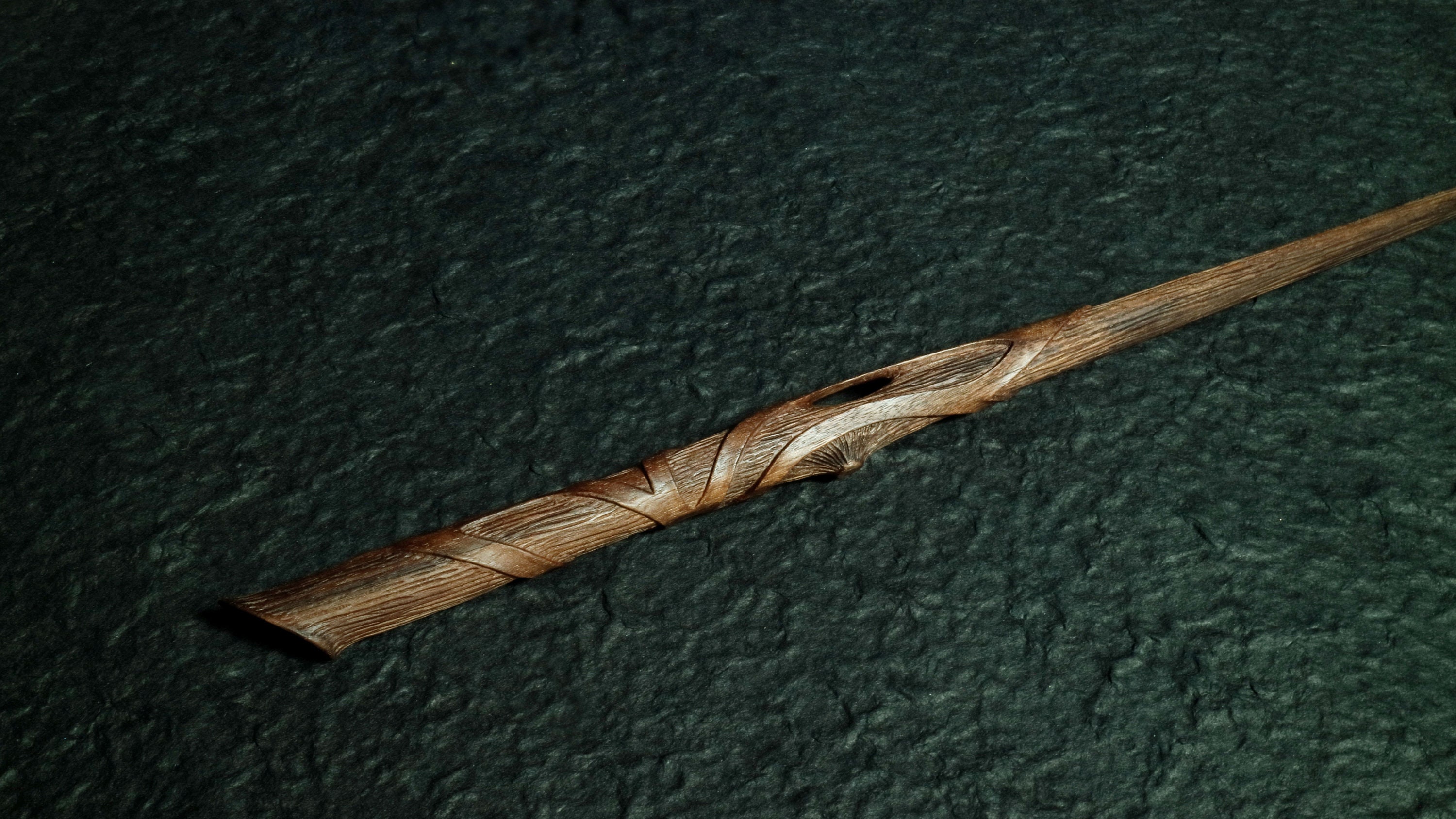 100 genuine Handcrafted Black Walnut Wood Wand Personalised Real