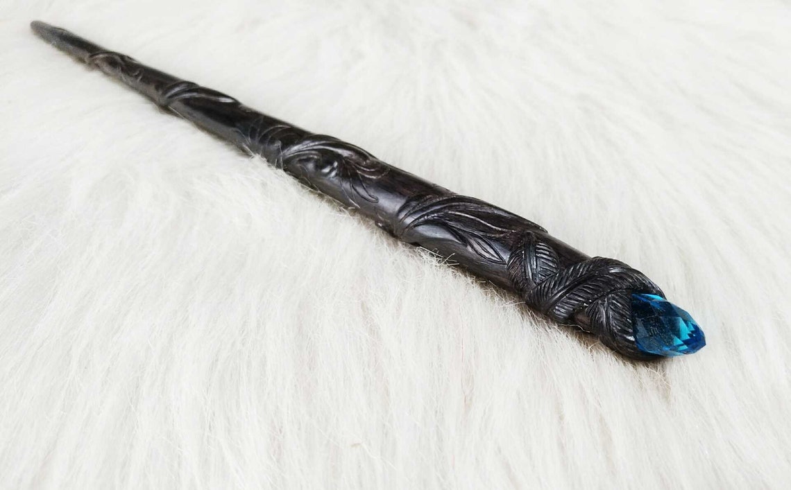 Hand Crafted Wooden Wands Custom Wood Wands Wizard Wand Etsy