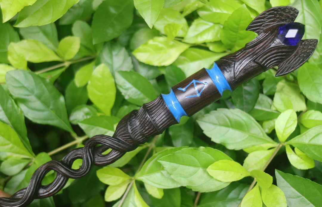 Hand Crafted Wooden Wands Personalised Wood Wands Wizard Etsy