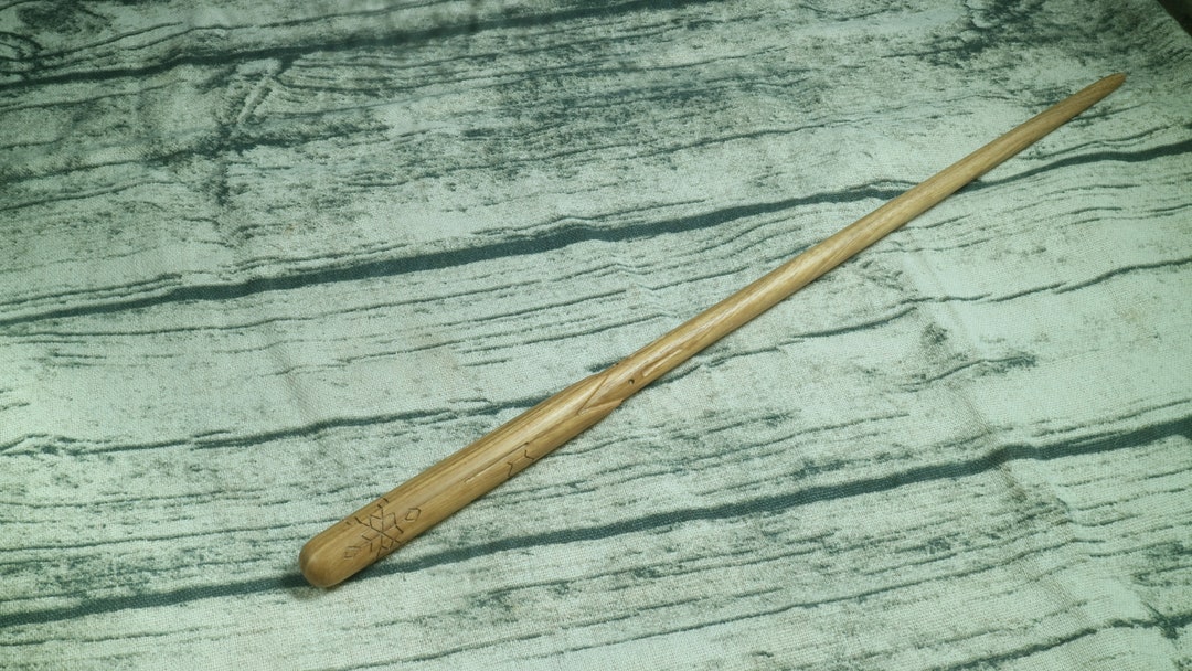 Movie Inspired Wizard Wands, Personalised Real Wood Magic Wand, Ash