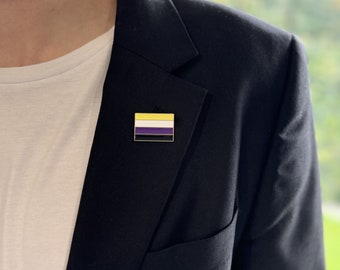 Non-Binary Pride Pin