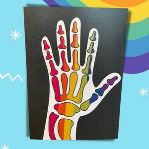 Pride card - LGBTQI - rainbow