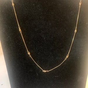 18 Zoll vergoldet, Gliederkette