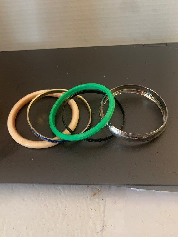 4 WIDE STACKABLE BANGLES - image 4