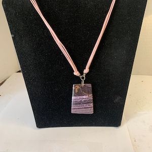 RHODOCROSITE PENDANT
