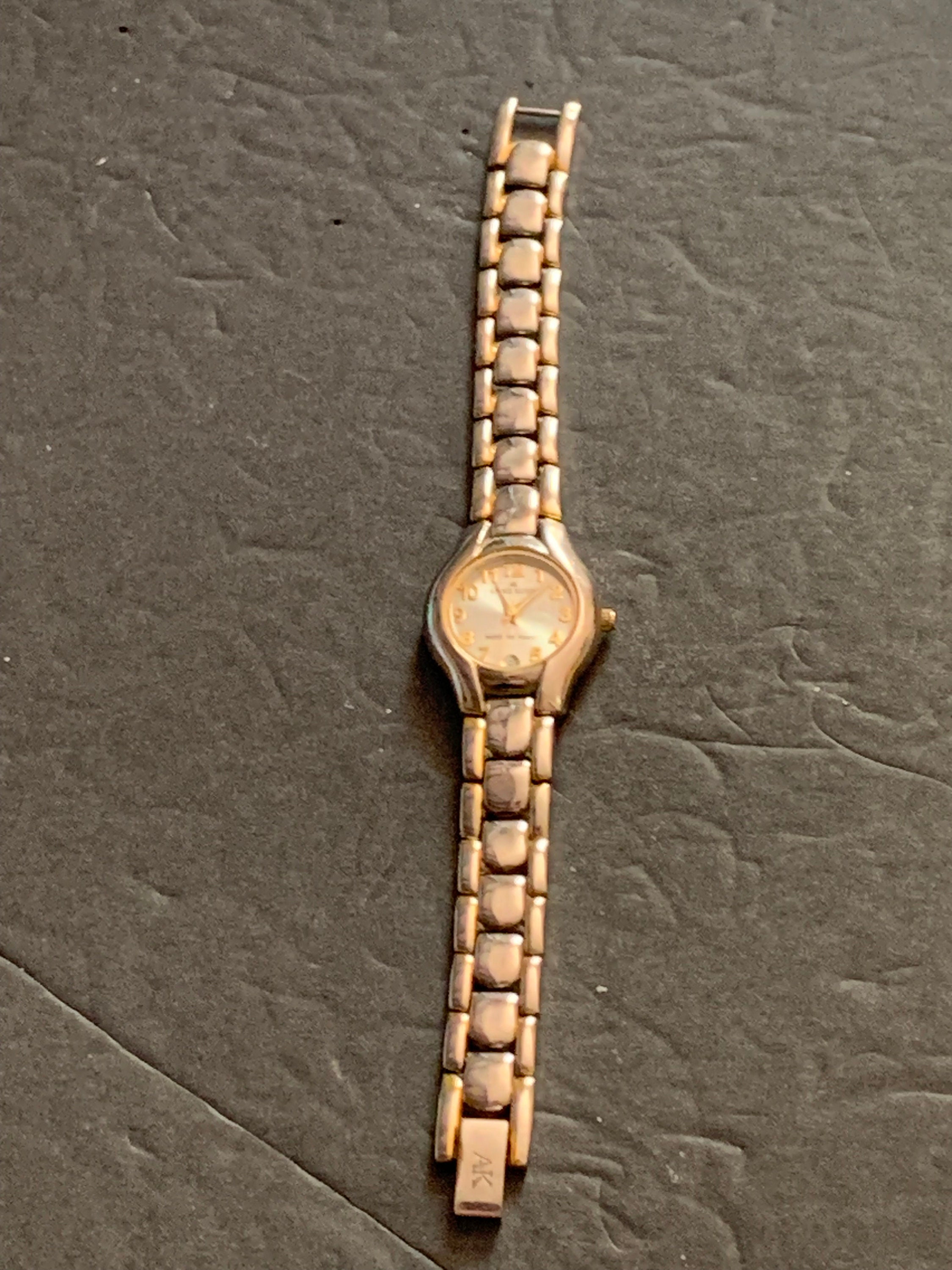 Anne Klein Gold Tone Watch NEEDS BATTERY - Etsy