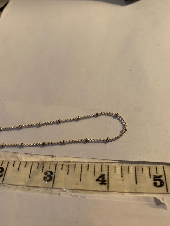 Silver Plated Copper Anklet - image 2