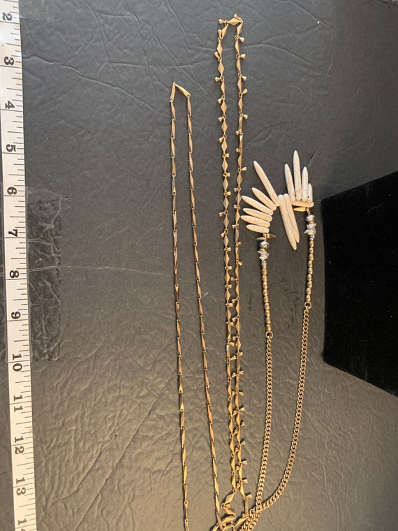 Stella&Dot Zuni Tribal 3 Layered Necklace - image 7