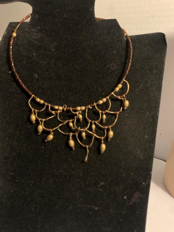 Pine Tree Choker Necklace - image 1