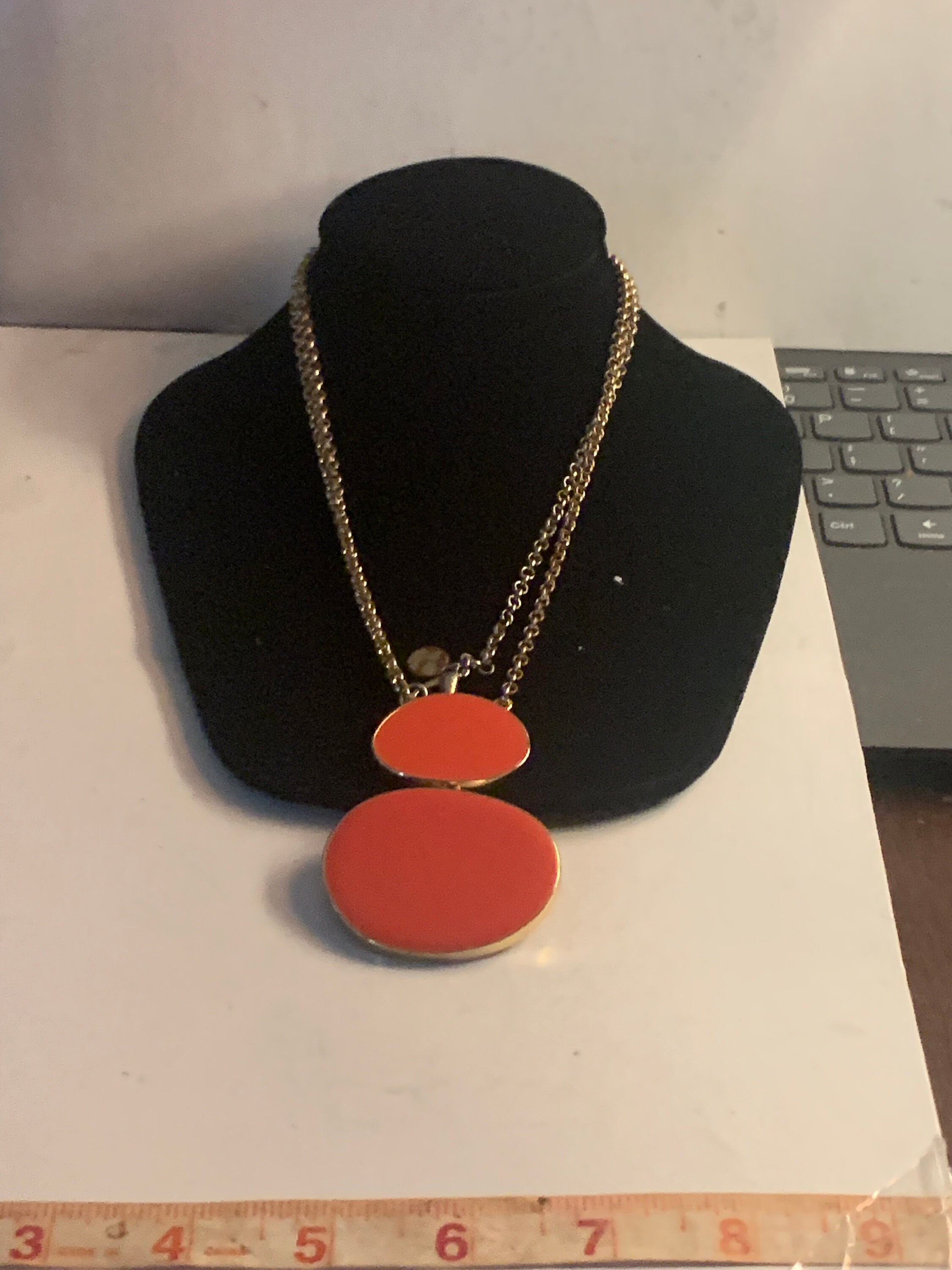 Demi diva 2024 red necklace paparazzi