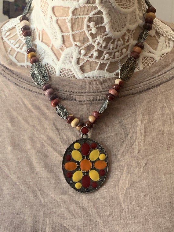 Colorful  toggle pendant - image 1