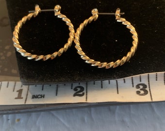 AROS DORADOS TORCIDOS