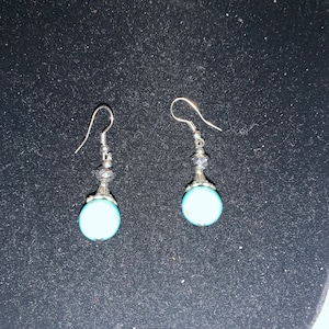 Turquoise Ball Earrings