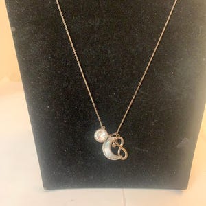 Collier à pendentif je t&#39;aime jusqu&#39;à la lune et le dos