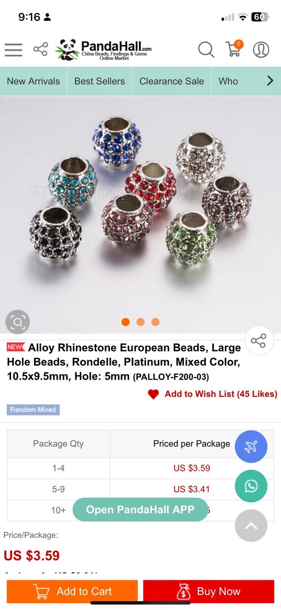 Crystal Floating Charms - image 8