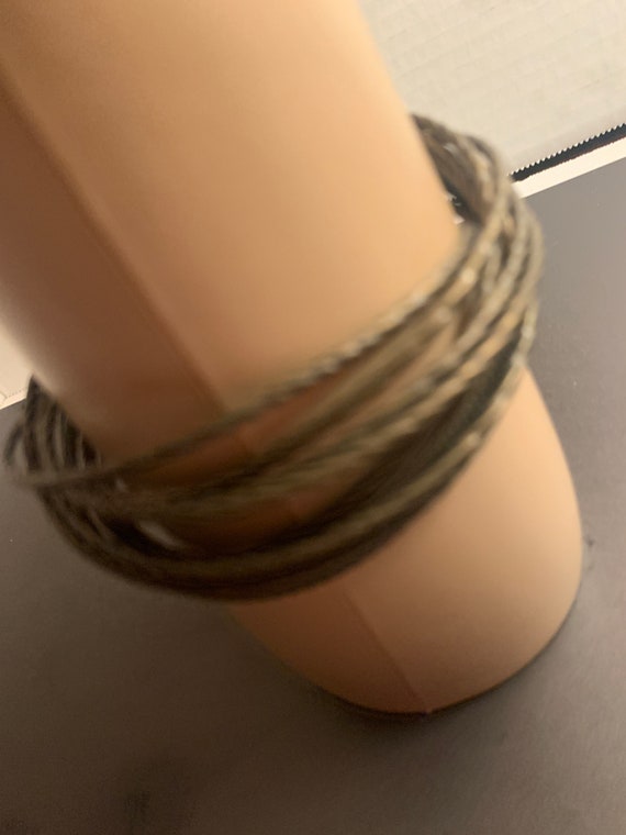 SILVERTONE STACKABLE BRACELETS - image 4