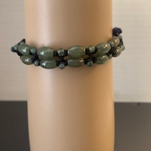 WOVEN BEADED BRACELET